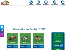 Tablet Screenshot of animalitosreyanzoategui.com